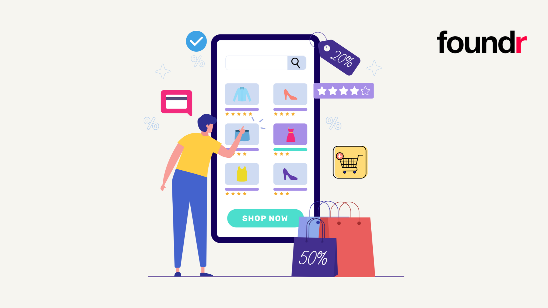 Does Dropshipping Work in 2025? Woman shopping online.